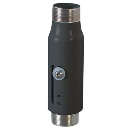 Colonna di estensione chief regolabile in metallo nero [chcms006009]