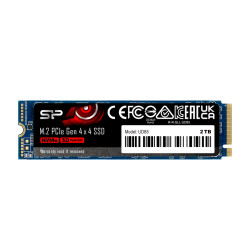 Ssd 250gb silicon power ud85 m.2 nero [sp250gbp44ud8505]