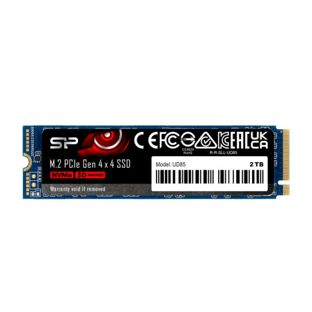 Ssd 250gb silicon power ud85 m.2 nero [sp250gbp44ud8505]