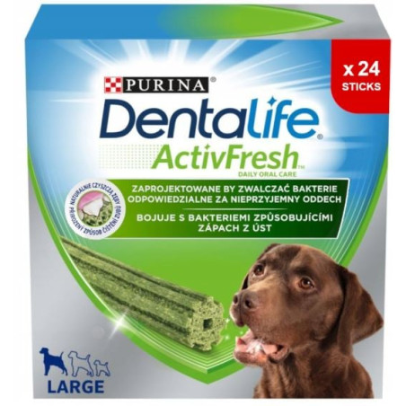 Snack animali purina dentalife active fresh large - dental snack