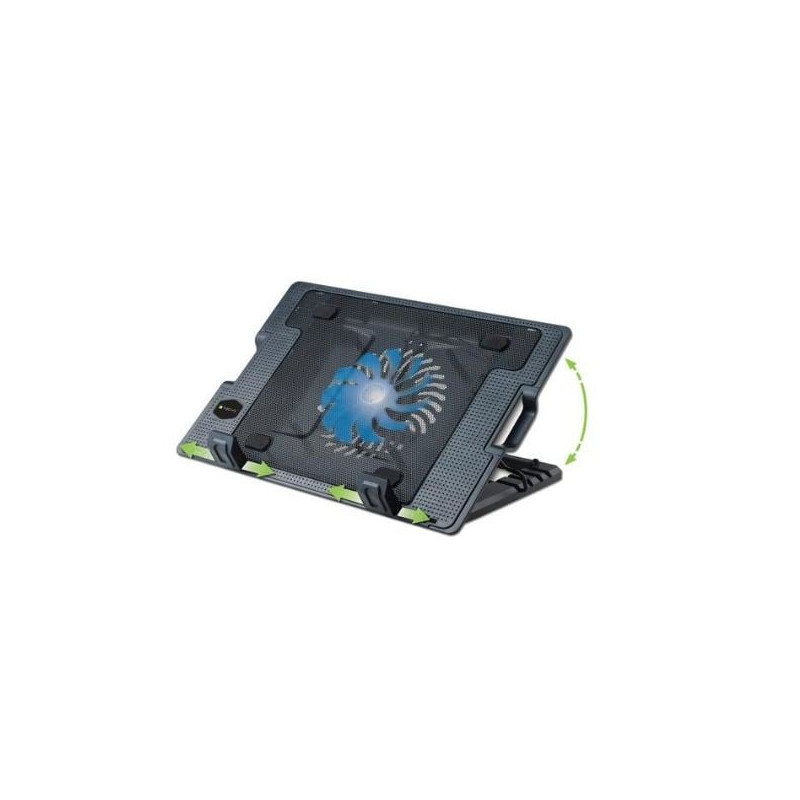 Supporto per notebook techly nero [106244]