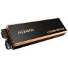 Ssd 4tb adata legend 960 max m.2 pcie 4x4 7.4/6.8gb/s grigio scuro/oro