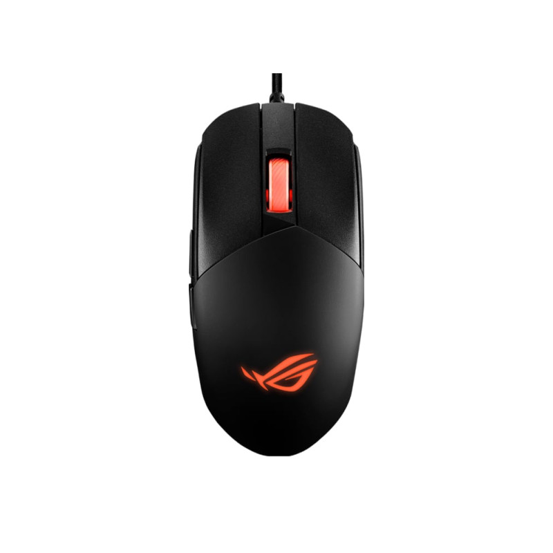 Mouse asus rog strix impatto iii destrorso nero [90mp0300-bmua00]