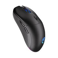Mouse endorfy gem plus ottico ambidestro argb 26000dpi wireless/nero
