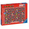 Puzzle ravensburger jigsaw super mario 1000pz multicolore [16525]