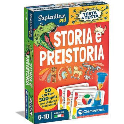 Clementoni - sapientino testa a testa storia preistoria [16442]