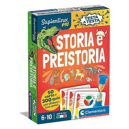 Clementoni - sapientino testa a testa storia preistoria [16442]