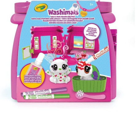 Set da gioco crayola washimals pets spa perfumado [74-7475]