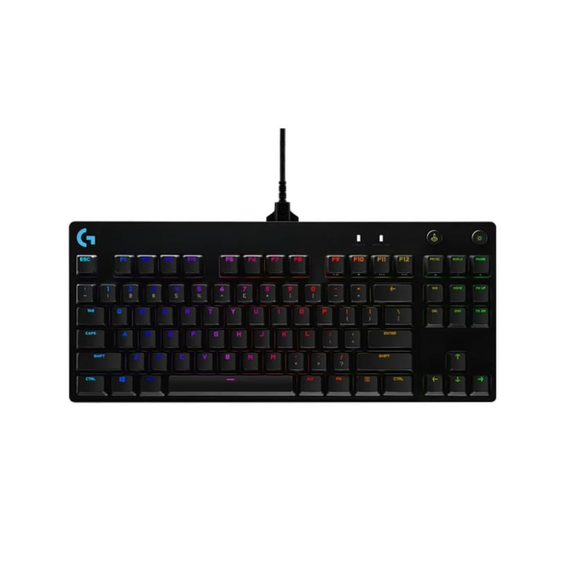 Tastiera logitech g pro mechanical central-419 nero [920-010592]