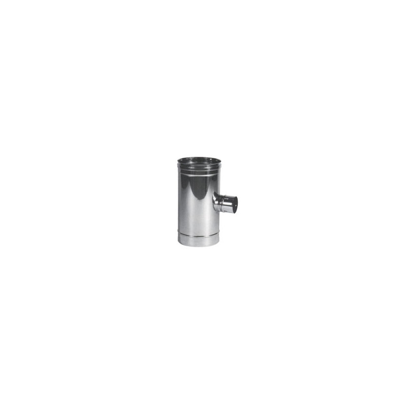 Gomito a t inox maral 10 laterale 8 m [maral]