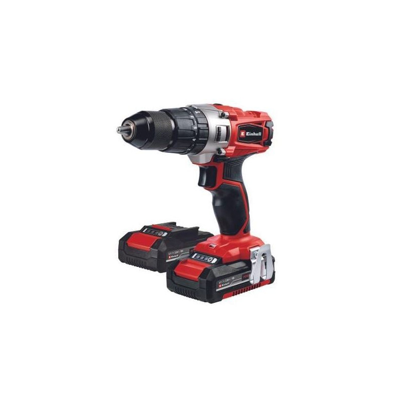 Trapano a batteria einhell te-cd 18/2 senza fili li-i +64x2ah