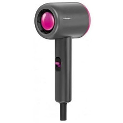 Asciugacapelli mpm msw-20 1000w/240v/60hz nero/rosa [hpmpmsu000msw20]