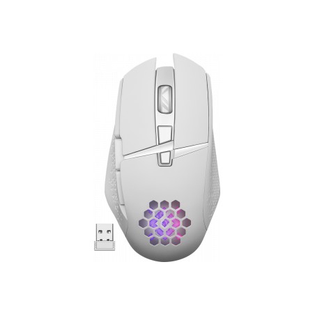 Mouse da gioco defender gm514 glory senza fili rgb 3200dpi 7pulsanti