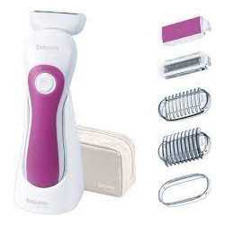 Rasoio elettrico da donna beurer depilatore hl 36