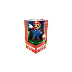 Luce notturna paladone nintendo super mario usb 20cm blu/rosso [pp3437nn]