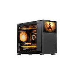 Case jonsbo d31 screen matx in vetro temperato nero [d31 std black