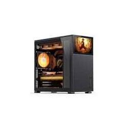Case jonsbo d41 mesh screen atx in vetro temperato nero [d41 mesh