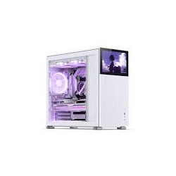 Case jonsbo d41 mesh screen atx in vetro temperato bianco [d41 mesh