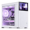 Case jonsbo d41 mesh screen atx in vetro temperato bianco [d41 mesh