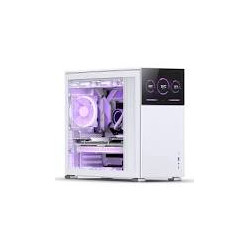 Case jonsbo d41 screen atx in vetro temperato bianco [d41 std white