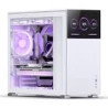 Case jonsbo d41 screen atx in vetro temperato bianco [d41 std white