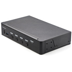 Switch kvm startech hub usb 3.0 a 4 porte hdmi 5gbps nero [sv431hu34k6]