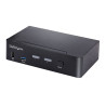 Switch kvm startech.com 2 porte nero [sv231dpuca]