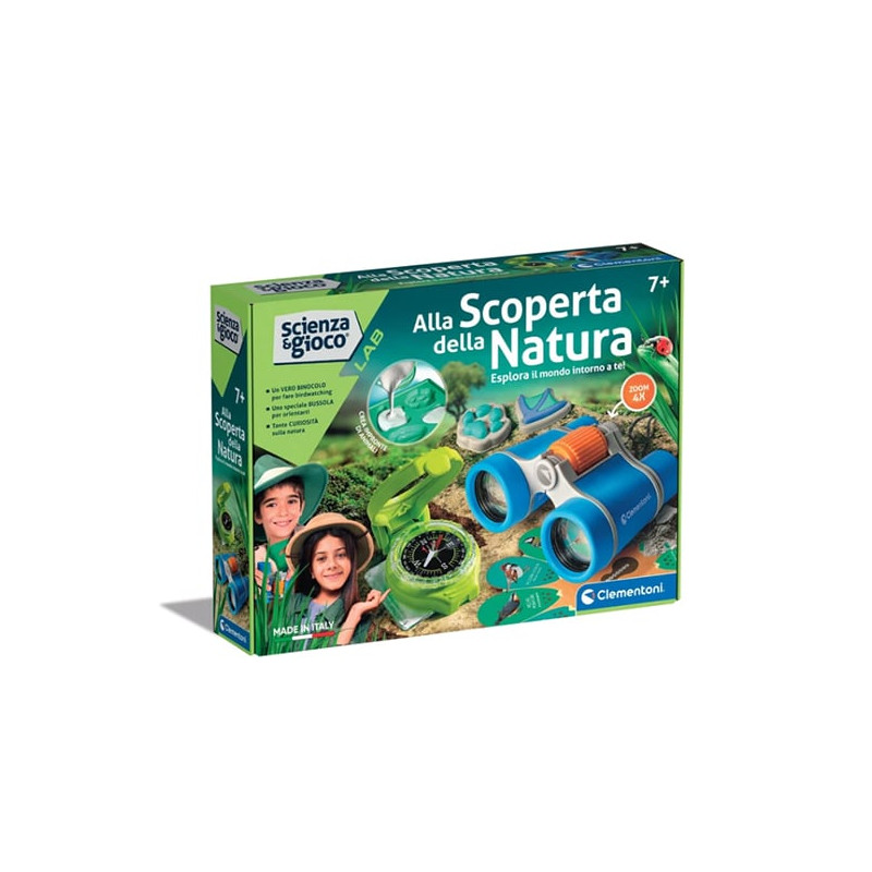 Gioco scientifico clementoni alla scoperta della natura [19328]