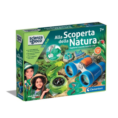 Gioco scientifico clementoni alla scoperta della natura [19328]