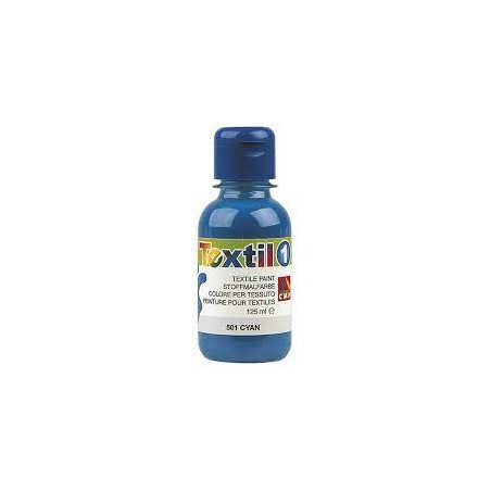Colore acrilico per tessuto primo 125ml ciano [410tx125501]