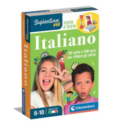 Gioco educativo clementoni sapientino piu testa a testa italiano