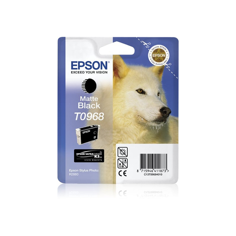 Cartuccia epson serie t0968 husky nero-matte [c13t09684010]