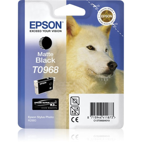 Cartuccia epson serie t0968 husky nero-matte [c13t09684010]