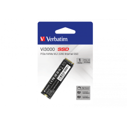 Ssd 1tb verbatim vi3000 pcle nvme m2 nero [49375]