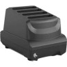 Caricabatteria zebra a 4 slot per batterie di ricambio tc53/tc58/tc73/tc78