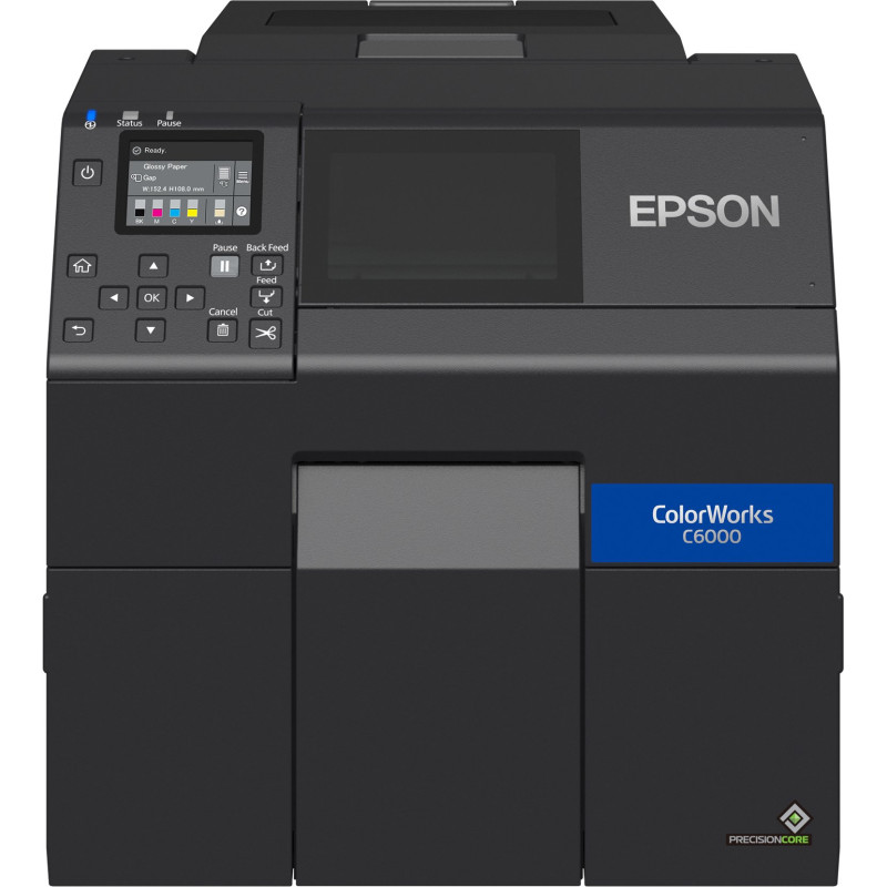 Stampante per etichette epson cw-c6000 1200x1200dpi [c31ch76102mk]
