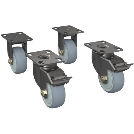 Ruote da montare su portapacchi zebra 4pz [cs-rac-wheel]