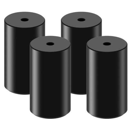 Piedini in alluminio per case ssupd meshroom 3cm nero [g89.oe776afx3.00]