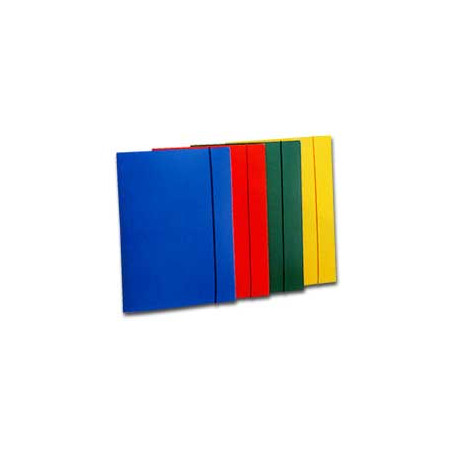 Cartellina in cartone con elastico fellowes eko u110 azzurro [u110-az]