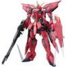 Modellino bandai mg gat-x303 aegis gundam 1/100 in plastica rosso
