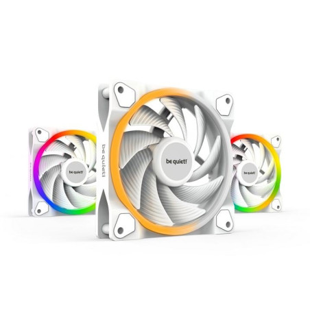 Ventola 120x120x25 be quiet light wings 3pz bianco [bl101]