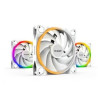 Ventola 140x140x25 be quiet light wings 3pz bianco [bl103]