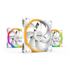 Ventola 140x140x25 be quiet light wings 3pz bianco [bl102]