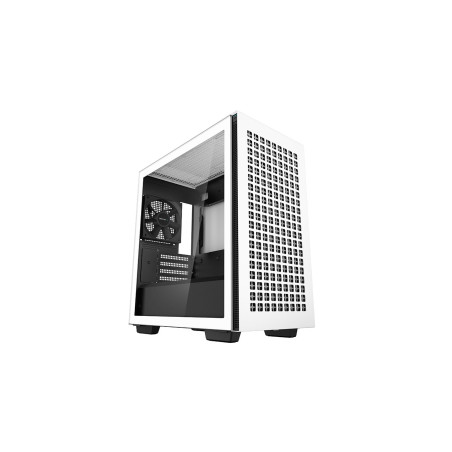 Case deepcool micro atx ch370 bianco [r-ch370-whnam1-g-1]
