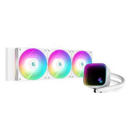 Dissipatore cpu a liquido deepcool liquido 402mmx120mm bianco [r-ls720-whammm-g-1]