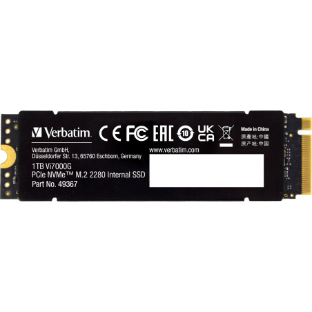 Ssd 1tb verbatim vi7000 pcie nvme m.2 [49367]
