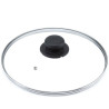 Coperchio zanetti vetro 38cm transparente [010714k]