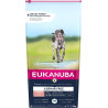 Cibo secco eukanuba grain free per cani senior large pesce oceano
