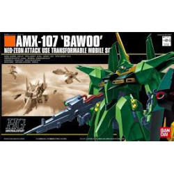 Modellino bandai gundam - 031 amx-107 bawoo gunpla hg 1/144