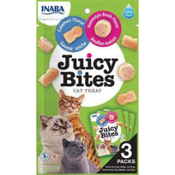 Mangime inaba juicy bites: dolcetti umidi per gatti con brodo fai